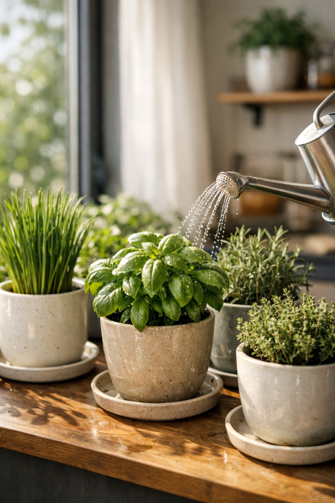 Como regar horta em apartamento: 7 erros que estão matando suas plantas